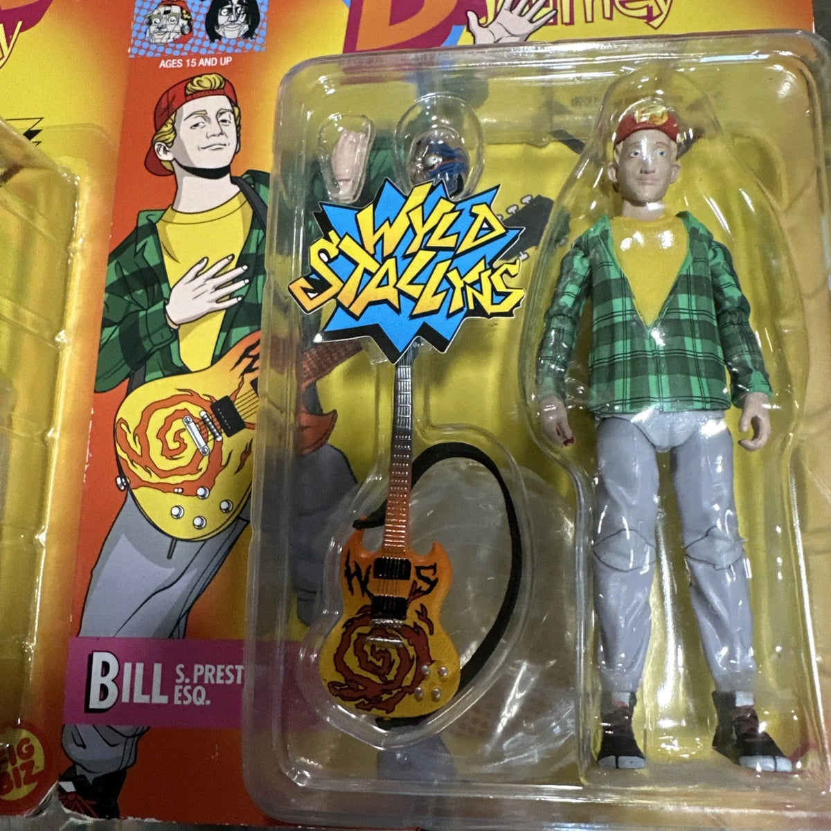 Bill and Ted's Bogus Journey Action Figures - Incendium - Lot of 2