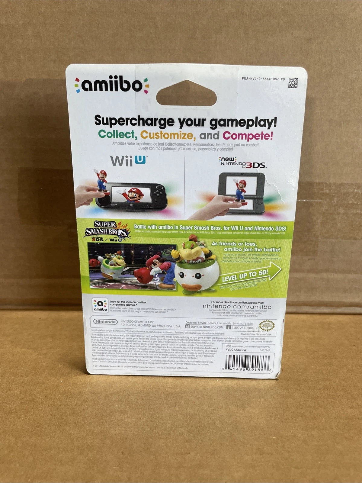 Bowser Jr Super Smash Bros Series Amiibo Switch Brand New