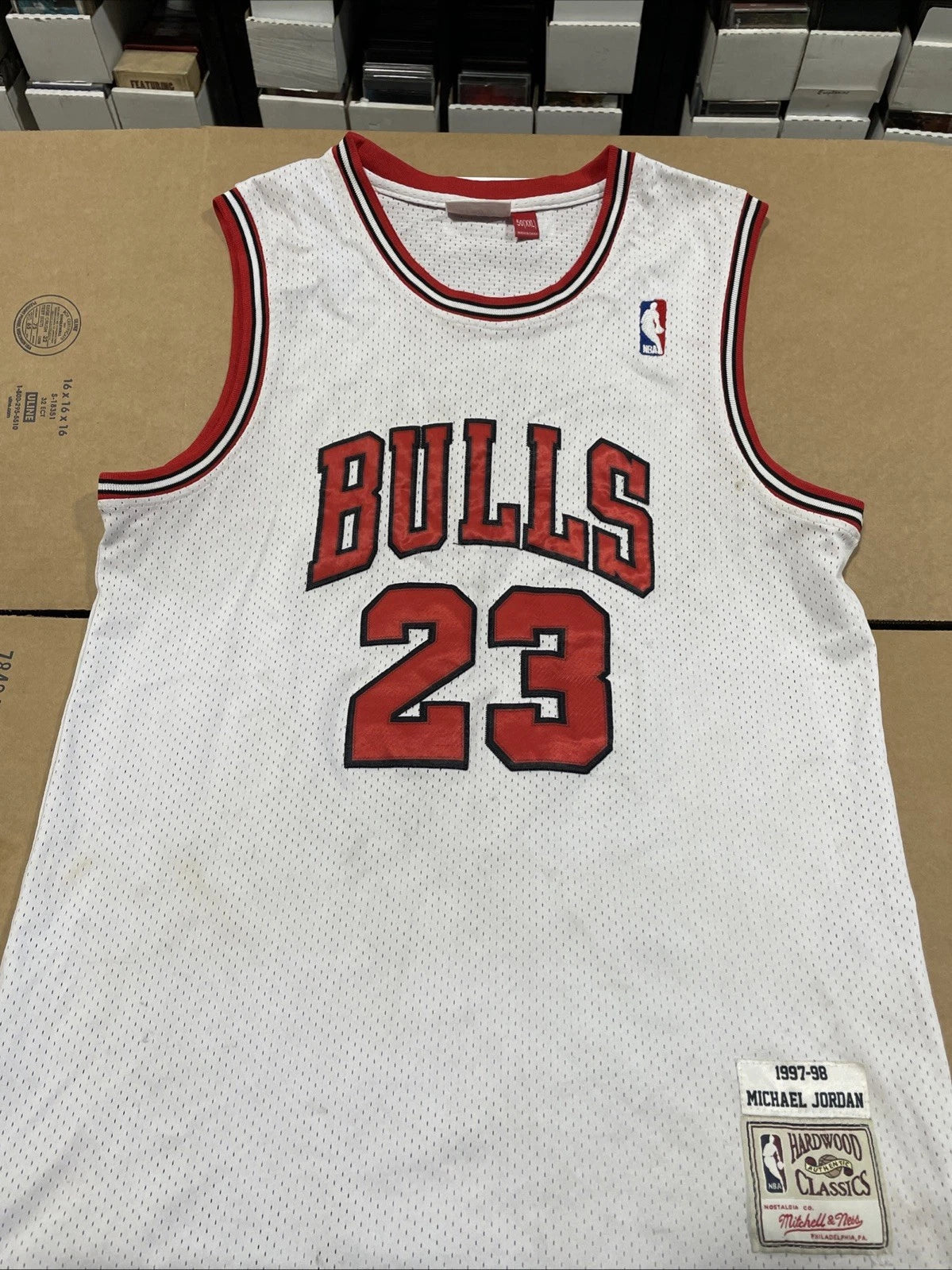 Mitchell & Ness MICHAEL JORDAN Chicago Bulls 1997-98 NBA Jersey Men’s Size XXL