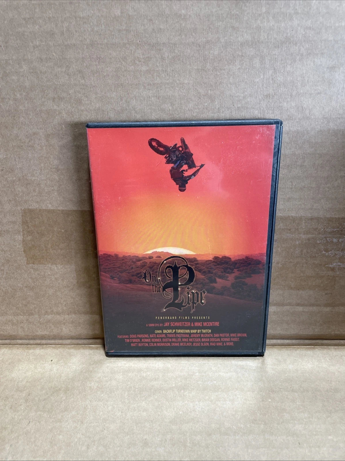 On The Pipe 1 DVD (A Powerband Film) Motocross MX, FMX, Racing, Tricks, Stunts