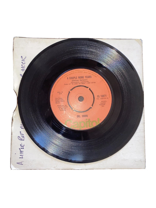 Dr Hook 7" Capitol CL15871 1976 A Little Bit More/A Couple UK