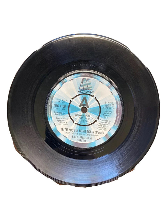 Billy Preston & Syreeta - With You I'm Born Again - 7" Single - VG