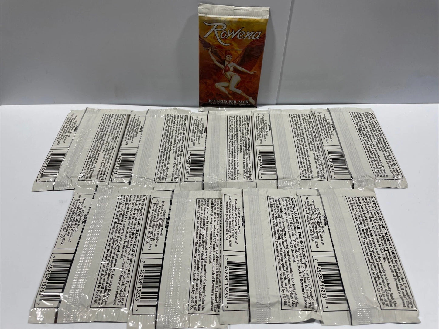 Rowena Fantasy Art Trading Card Packs Factory Sealed Lot Of 10
