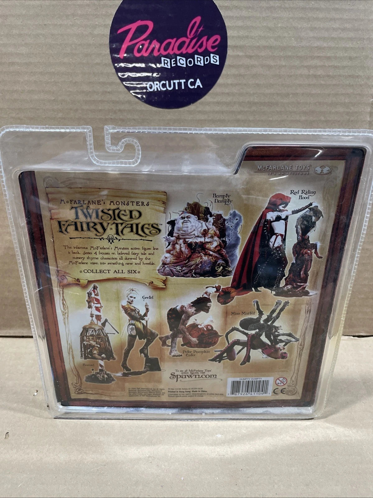 McFarlane Monsters Twisted Fairy Tales Series 4 Humpty Dumpty Sealed New 2005