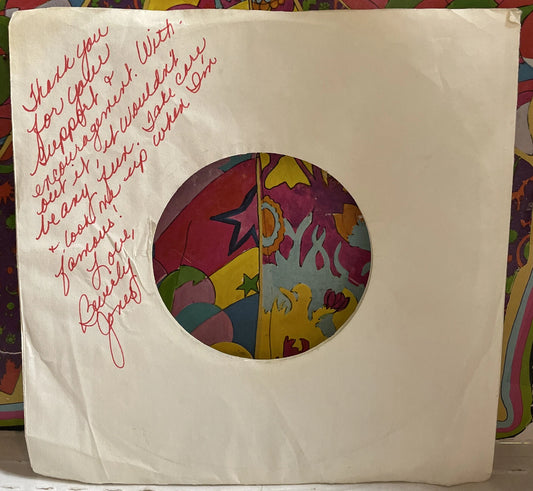 Beverly Jones And Band Autographed 7” Sleeve