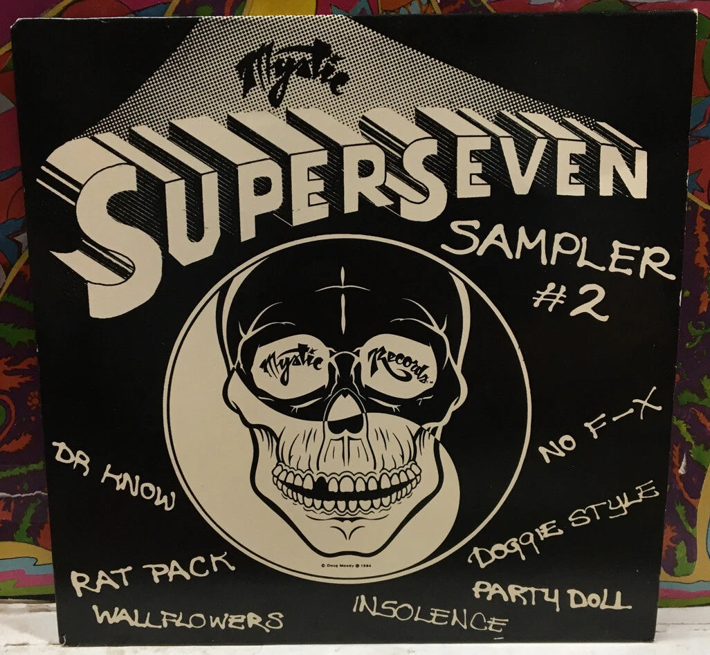 Super Seven Sampler #2 7” EP SS7EP144 Blue