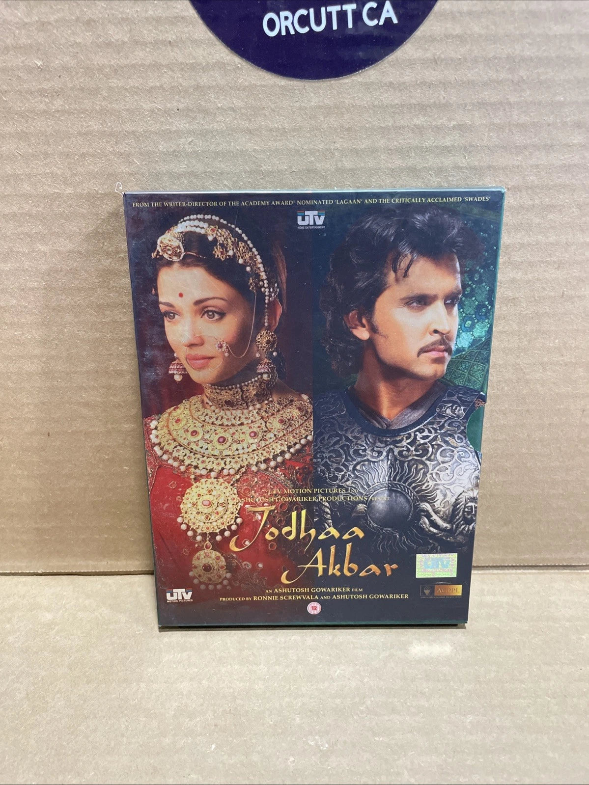 Jodhaa Akbar DVD UTV 3 Disc Collector's Edition - 2008 Roshan & Bachchan
