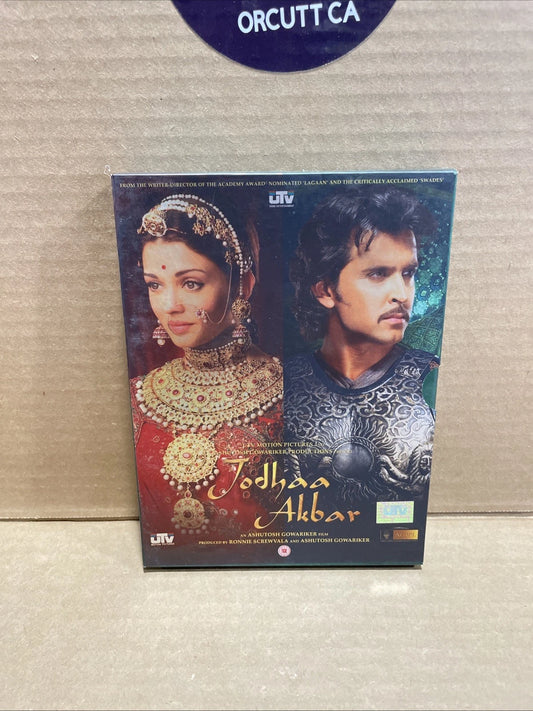 Jodhaa Akbar DVD UTV 3 Disc Collector's Edition - 2008 Roshan & Bachchan