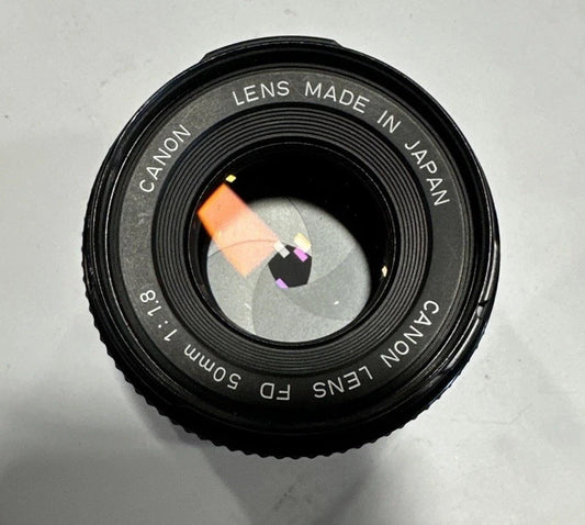 Canon New FD 50mm F1:1.8 Lens 7278737