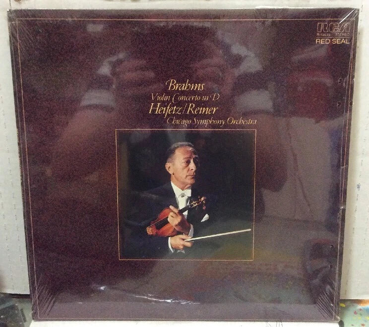 Heifetz,Brahms Violin Concerto Sealed Record