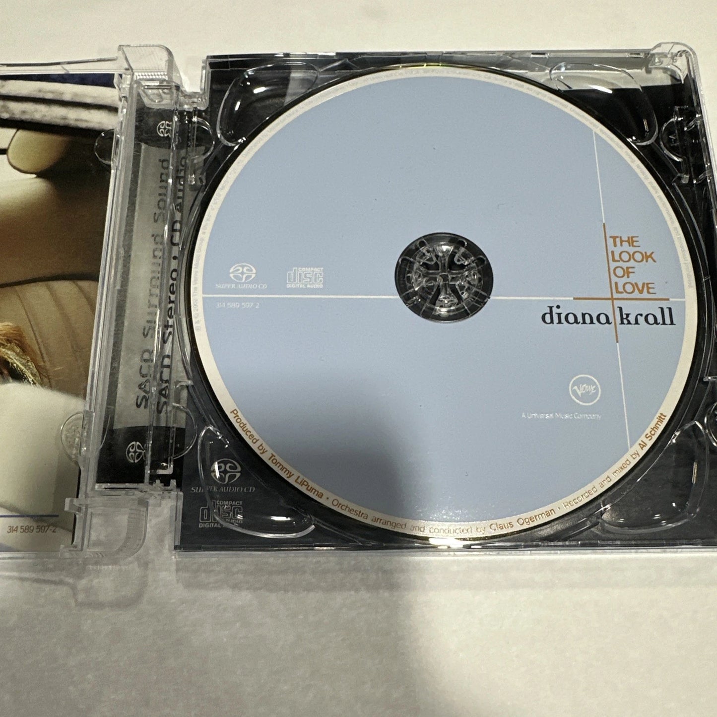 Look of Love by Diana Krall (Super Audio CD (SACD), 2002) Gold Disc