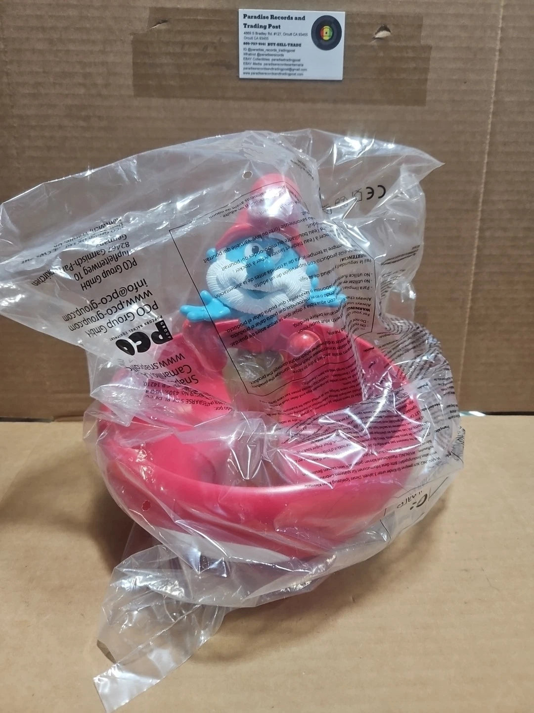 Smurfs Movie Papa Smurf Popcorn Bucket Brand New Sealed 2025 Regal Exclusive