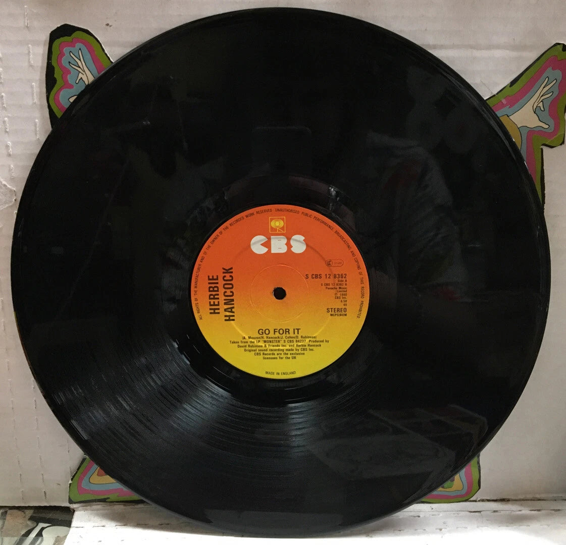 Herbie Hancock Go For It 12” UK Import Record SCBS128362