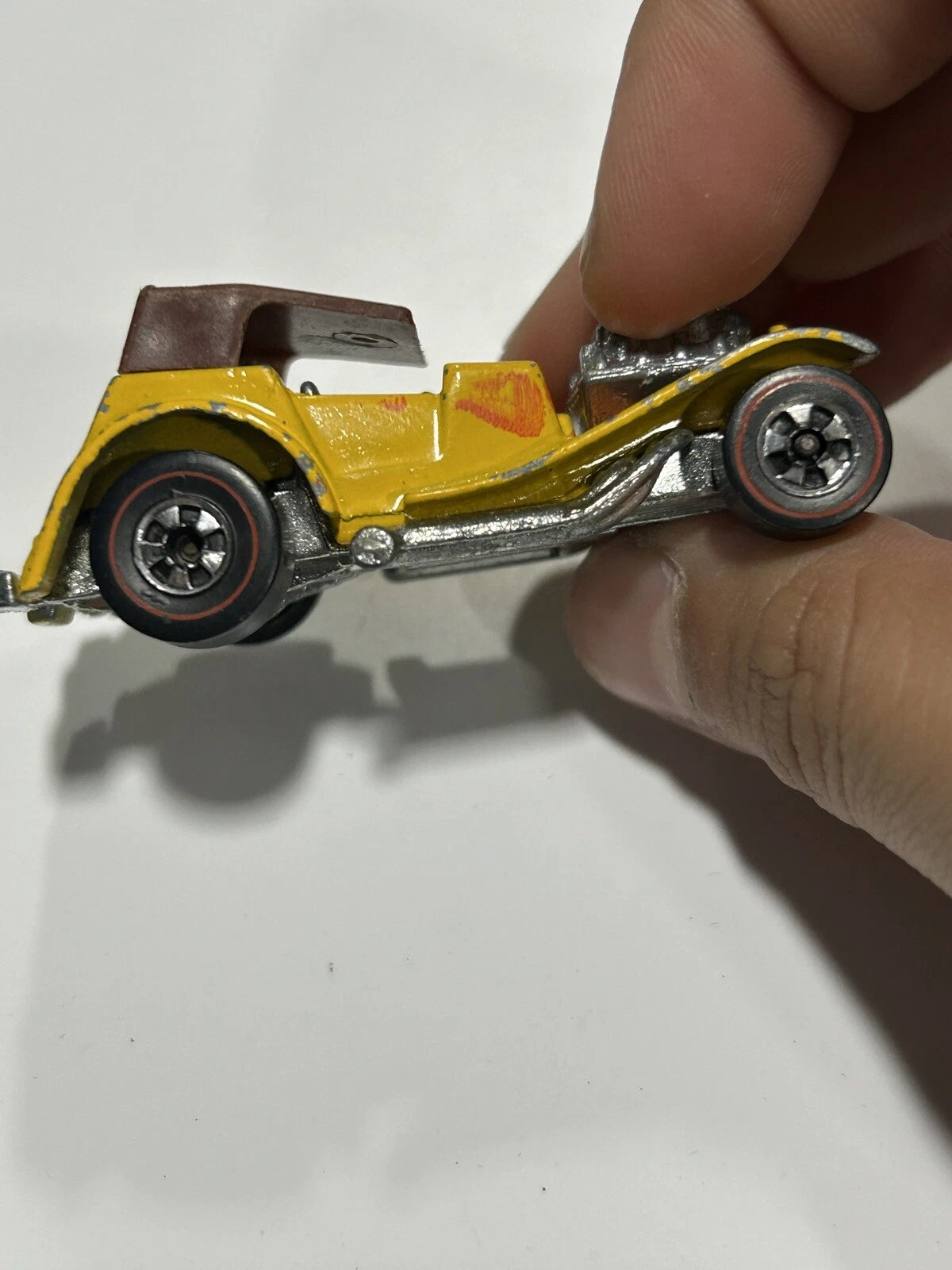 Vintage Hot Wheels 1973 Sir Rodney Roadster Redline Hong Kong