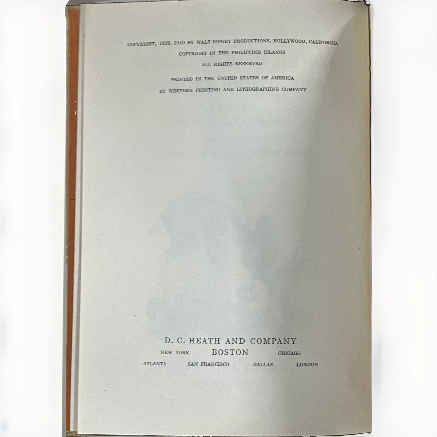 Rare Water Babies Circus &Other Stories Walt Disney Studio Georgiana Browne 1940