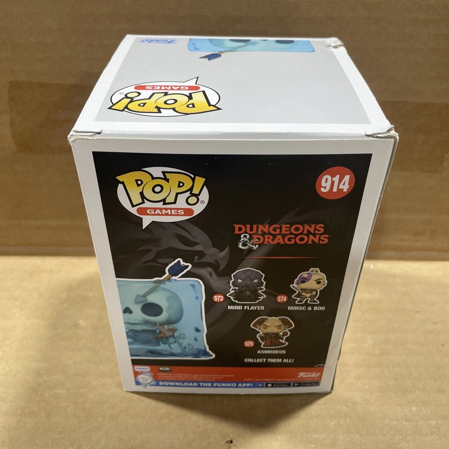 Funko Pop! Vinyl Figure Gelatinous Cube Dungeons & Dragons #914 Wondrous