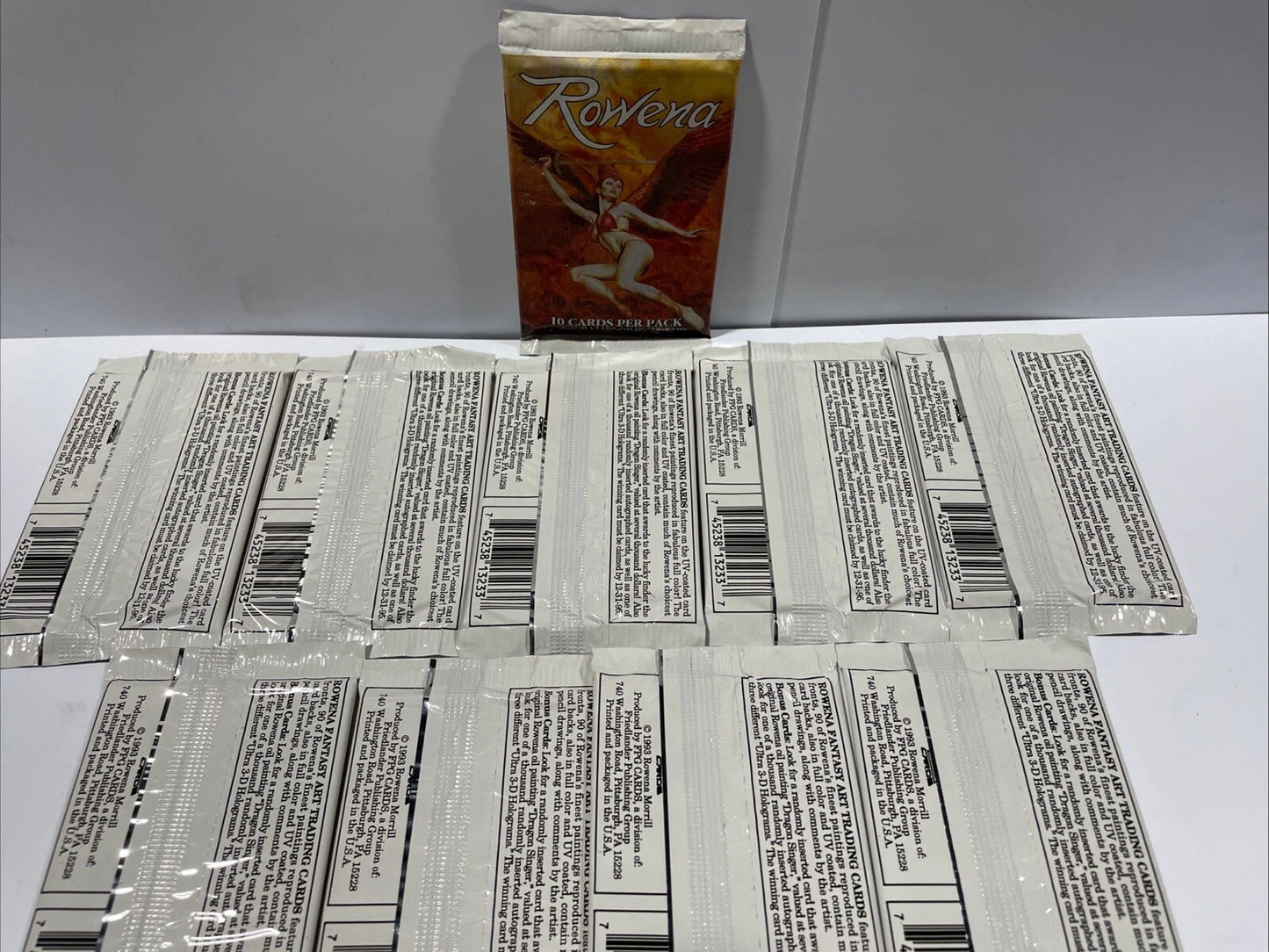 Rowena Fantasy Art Trading Card Packs Factory Sealed Lot Of 10