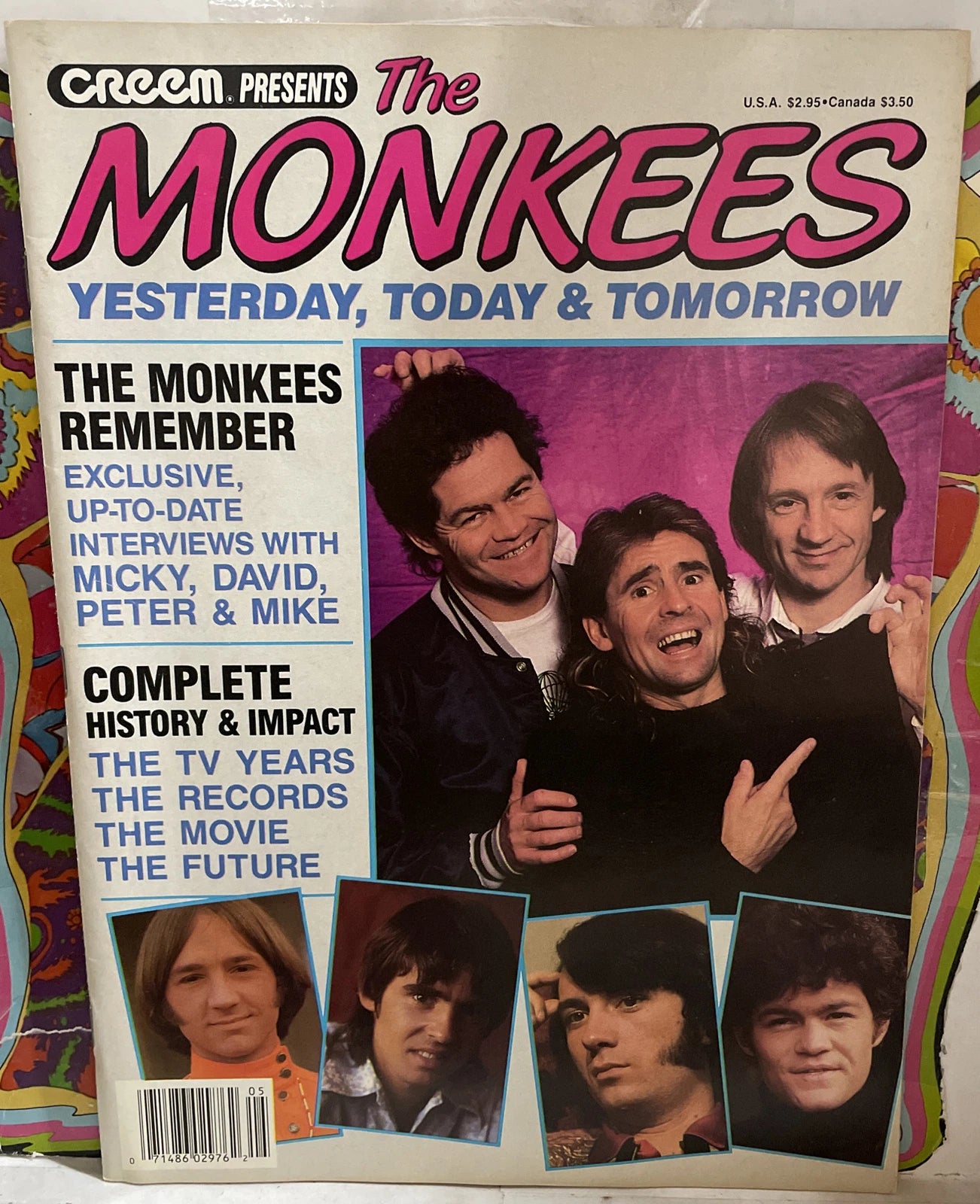 The Monkees Yeaterday, Today & Tomorrow Magazine