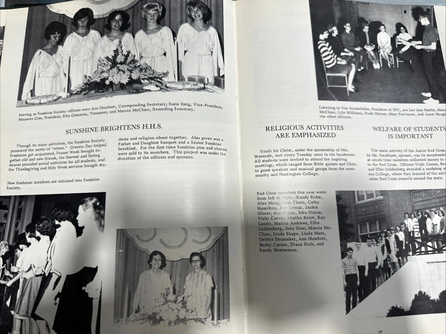 1964-66 Huntington High School Yearbook - Modulus - Indiana