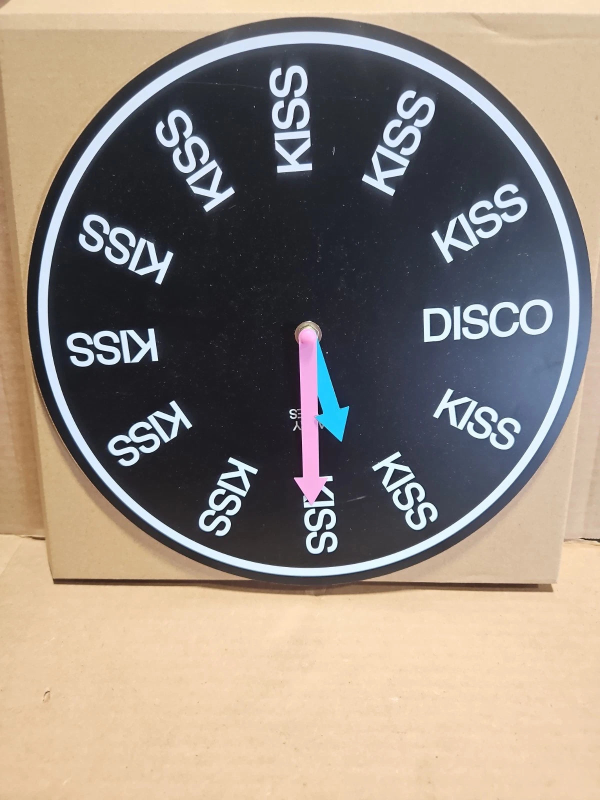 Harry Styles! KISS ALL THE TIME DISCO OCCASIONALLY Clock Box Set Slipmat