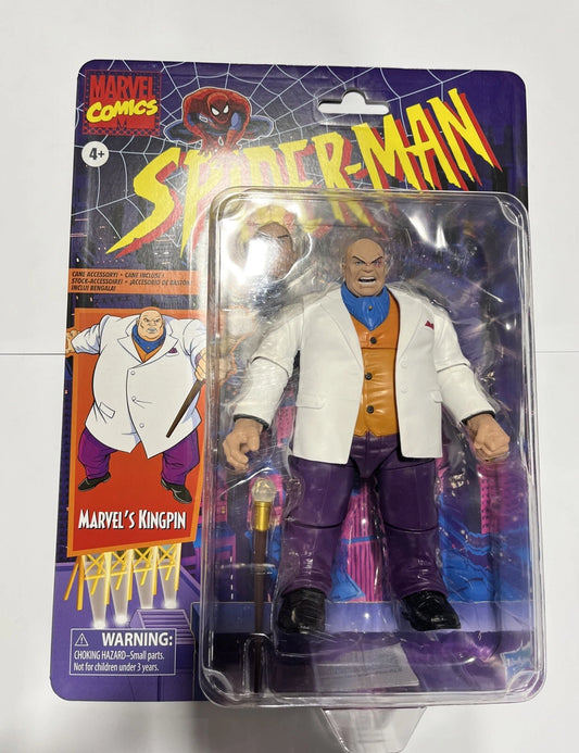 Marvel Legends Retro 6 Inch Figure Spider-Man Series - Kingpin Reissue IN STOCK