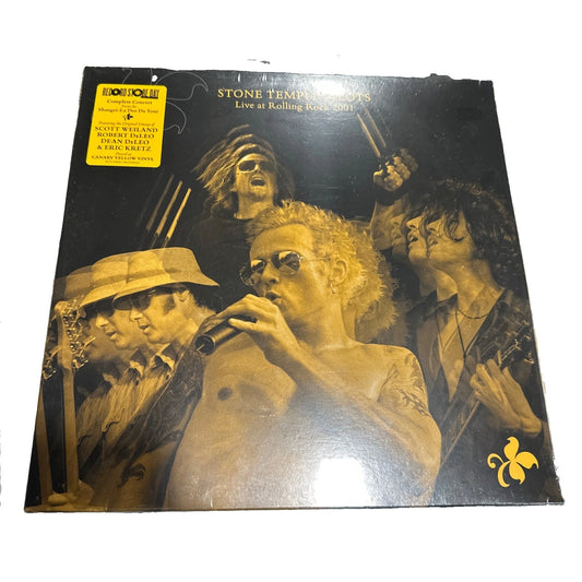 Stone Temple Pilots Live at Rolling Rock 2001 RSD 2026 Sealed Yellow Vinyl LP