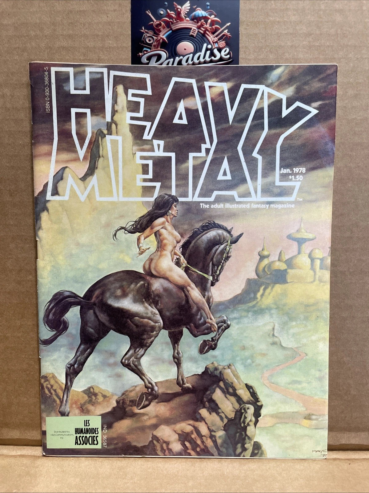 HEAVY METAL Vol 1 #10 Illustrated Fantasy Magazine