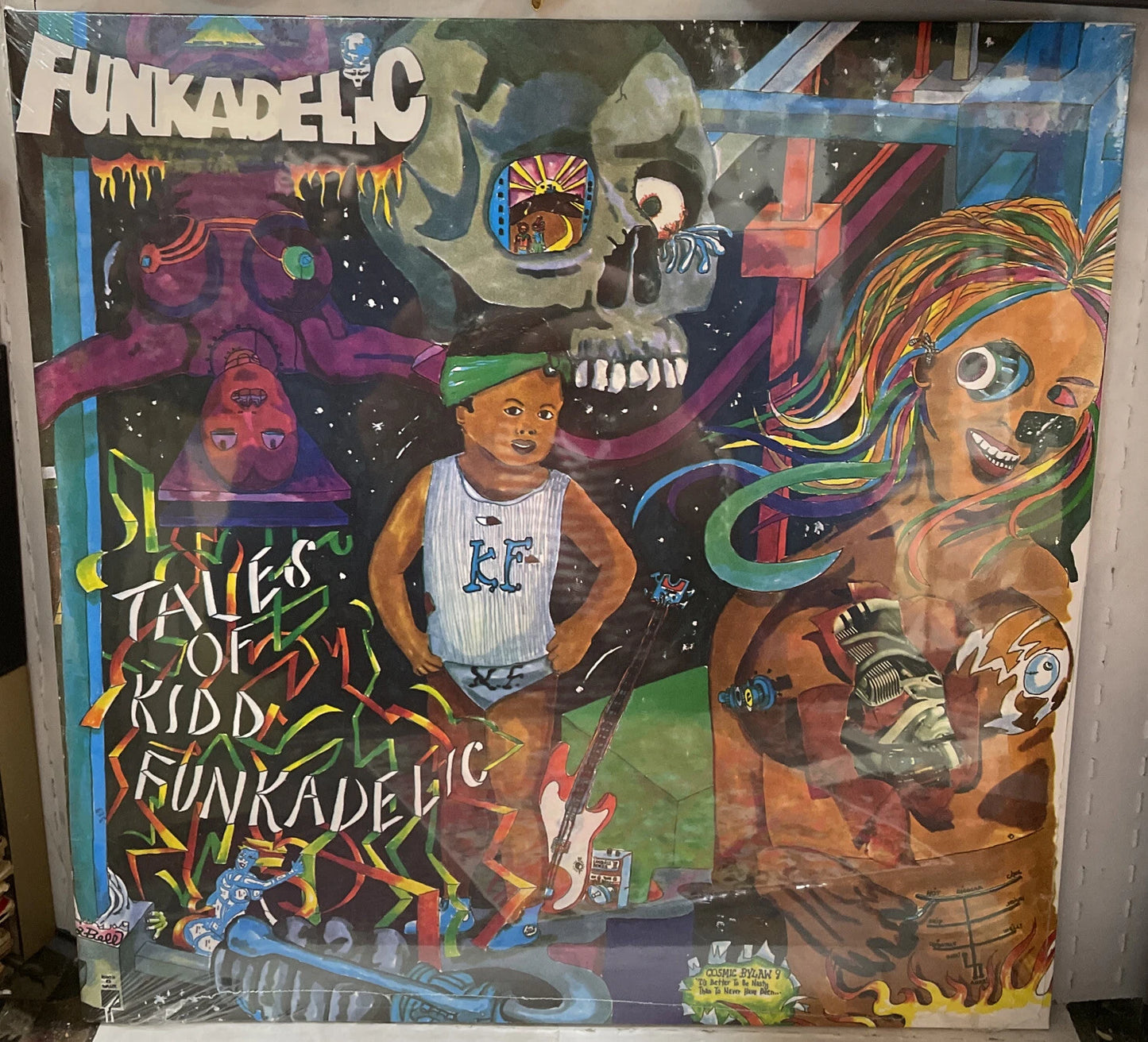 Funkadelic Tales Of Kidd Funkadelic Reissue UK Sealed Record SEWA054