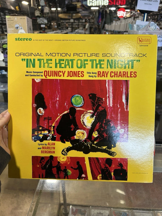 In The Heat Of The Night Quincy Jones Lp Japanese With OBI