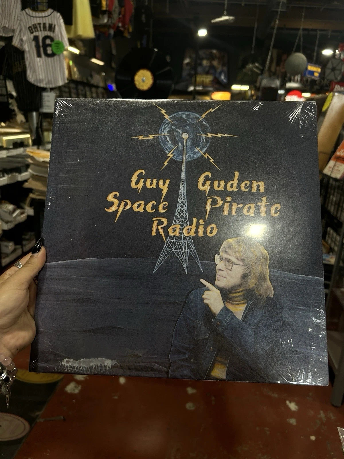 GUY GUDEN: space pirate radio Graven Images 12" LP 33 RPM NEW SEALED