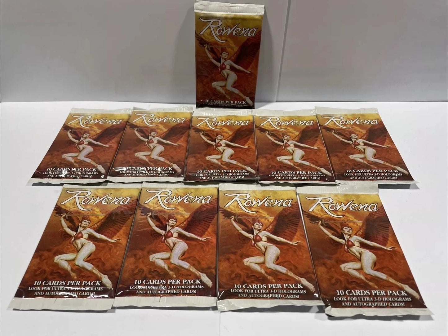 Rowena Fantasy Art Trading Card Packs Factory Sealed Lot Of 10
