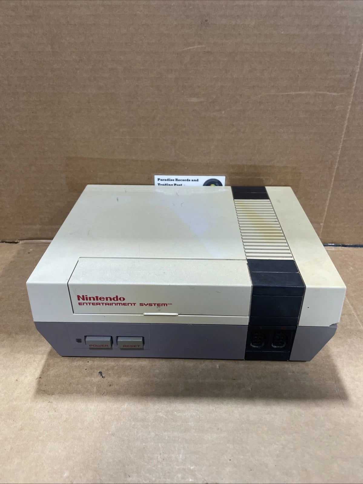 Nintendo NES-001 Console Only For Parts Or Repair Untested