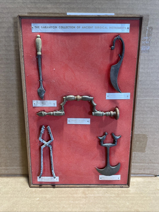 Garamycin Collection of Ancient Surgical Instruments Reproduction