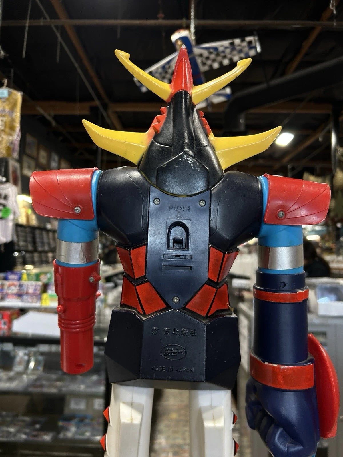 Vintage Mattel Shogun Warriors RAYDEEN Jumbo Machinder 24" Action Figure Robot