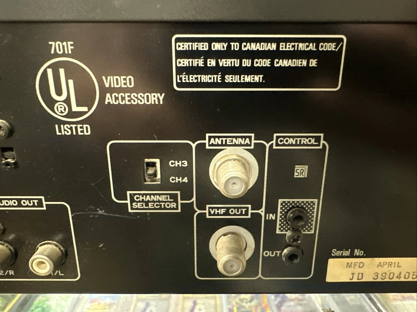 Pioneer Laserdisc CD/CDV/LD Player CLD-1070 Tested Working with CD; w Remote