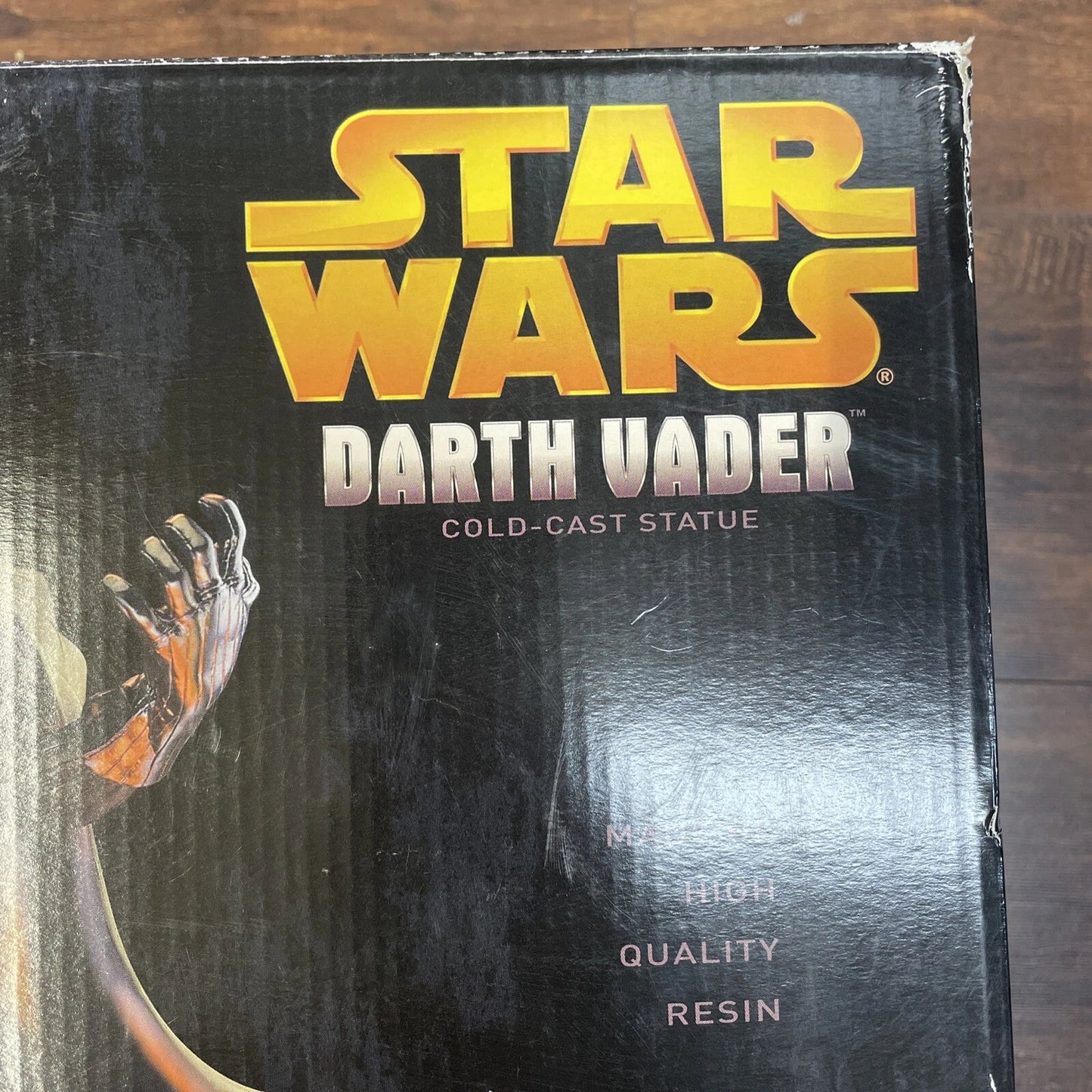 Star Wars Darth Vader Cold-Cast Statue 2005 - Brand new in box