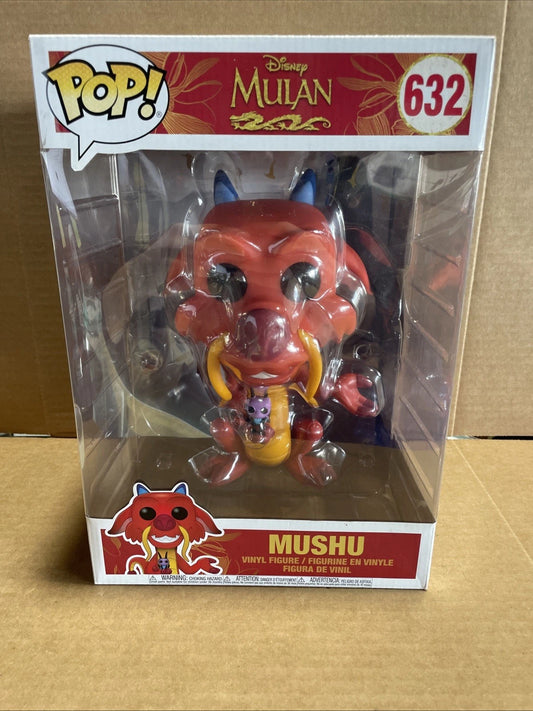 Funko Pop! Vinyl Jumbo 10" Disney Mushu (10 inch) #632 Collectible Vinyl Figure