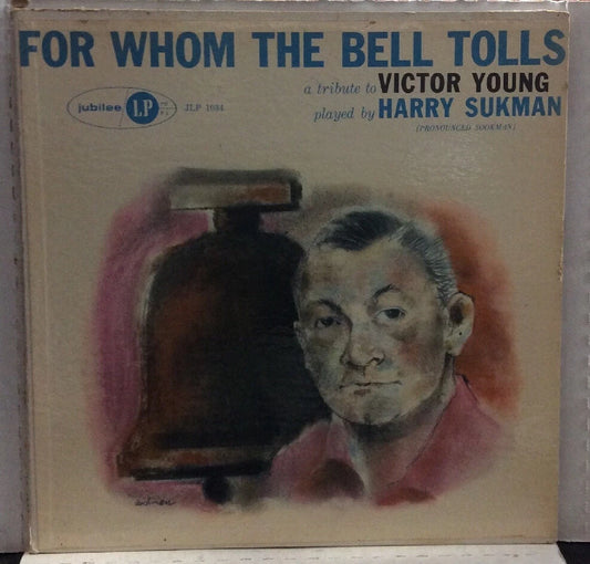 Harry Sukman For Who The Bell Tolls Record JLP1034