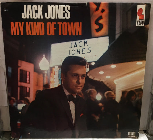 Jack Jones My Kind Of Town Record