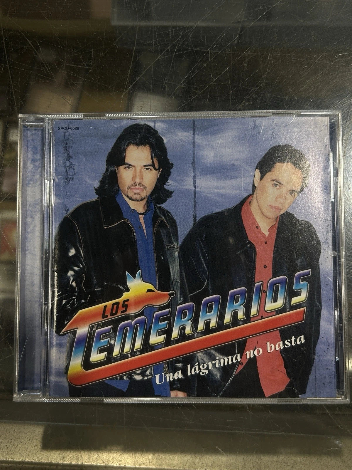 LOS TEMERARIOS / UNA LAGRIMA NO BASTA CD 2002 FONOVISA TEJANO TEX MEX RARE