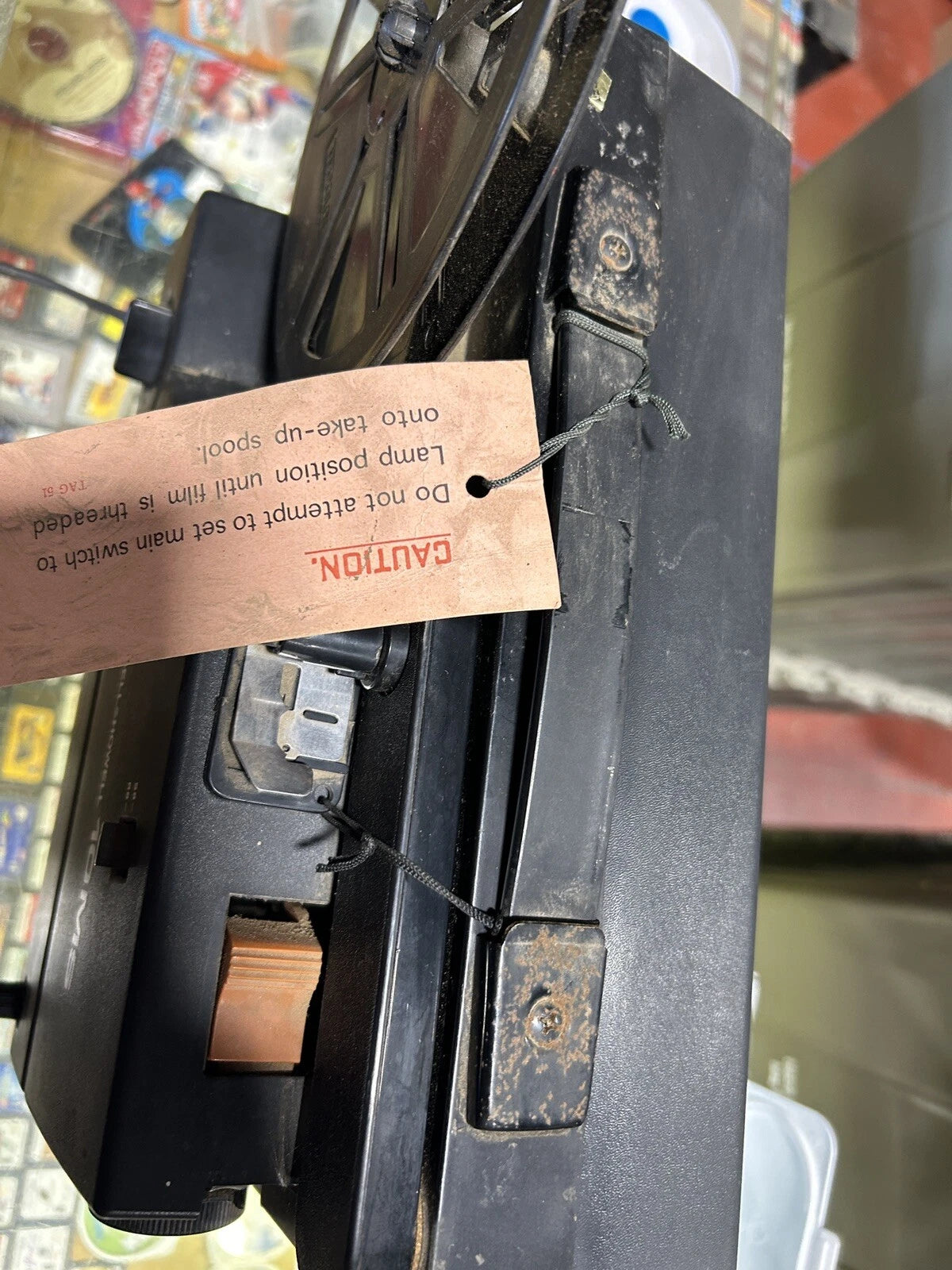 Vintage Bell & Howell 10MS Dual Eight Super 8 Movie Projector AS IS