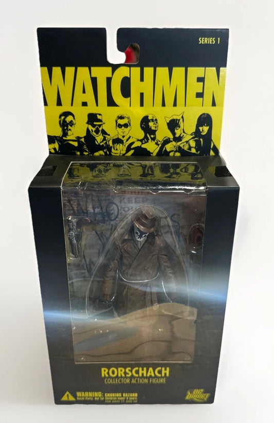 DC Direct Watchmen Rorschach Collector Action Figure 2009 New Sealed Series 1