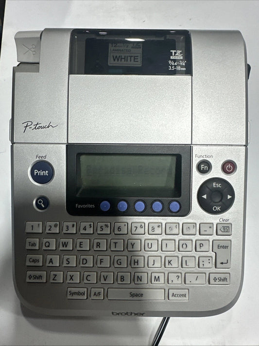 Brother P-Touch PT-1830 Label Maker Thermal Printer Tested & Working