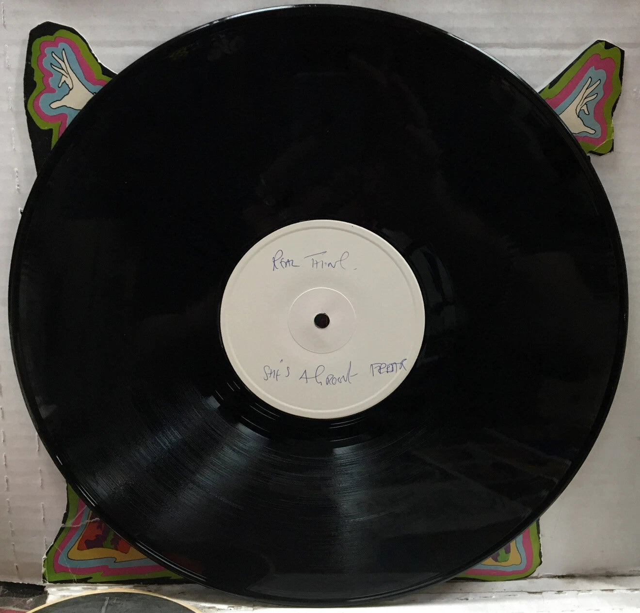 The Real Thing She’s A Groovy Freak Promo UK 12” Single CABL.105