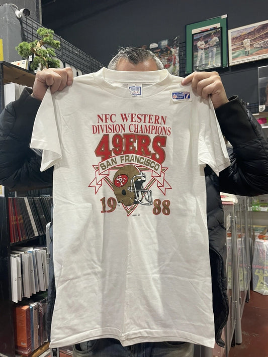 49ers 1988 NFC Western Division Champions T Shirt