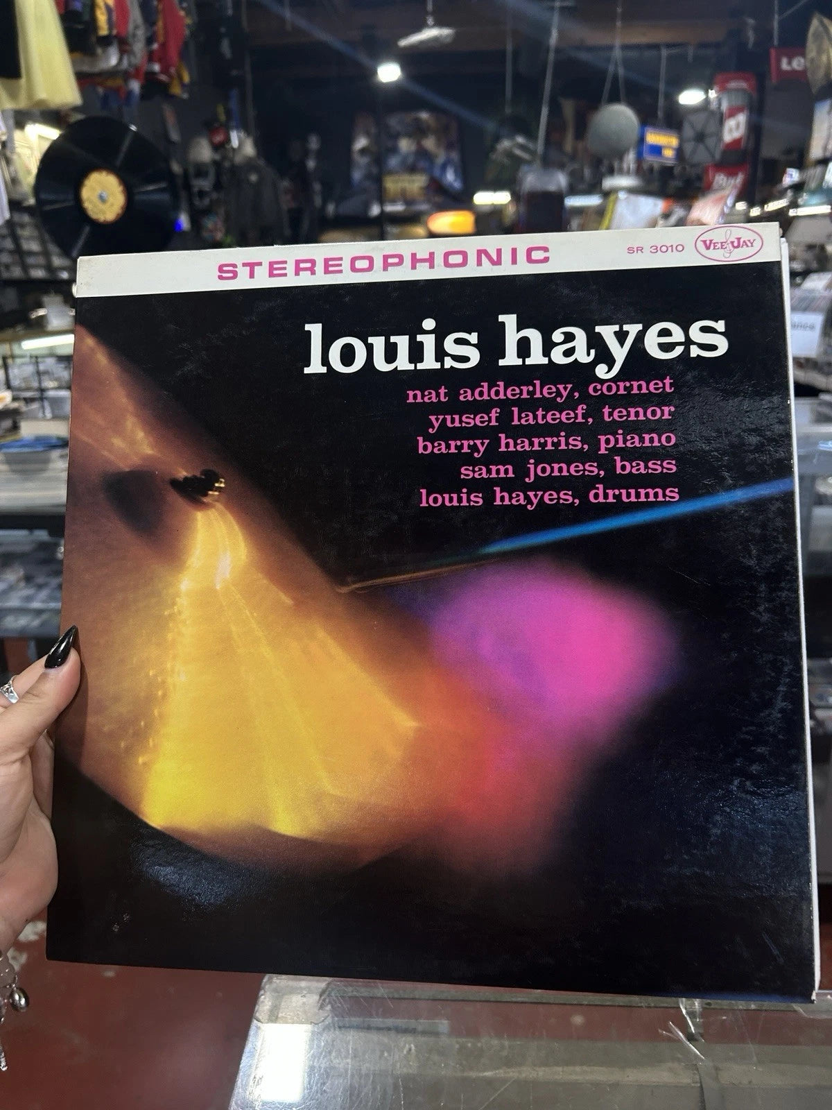 Louis Hayes "S/T" LP Vee Jay 3010 Mono DG