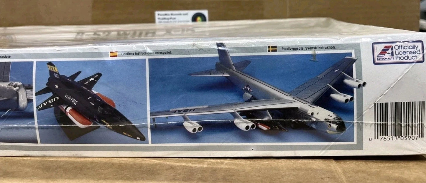Young Astronauts B-52 w/ X-15 Experimental Aircraft 1/72 Scale Kit SEALED BOX