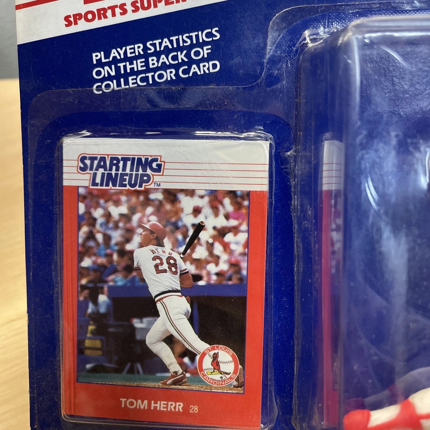 1988 TOM HERR St. Louis Cardinals #28 Rookie *FREE_s/h* Starting Lineup