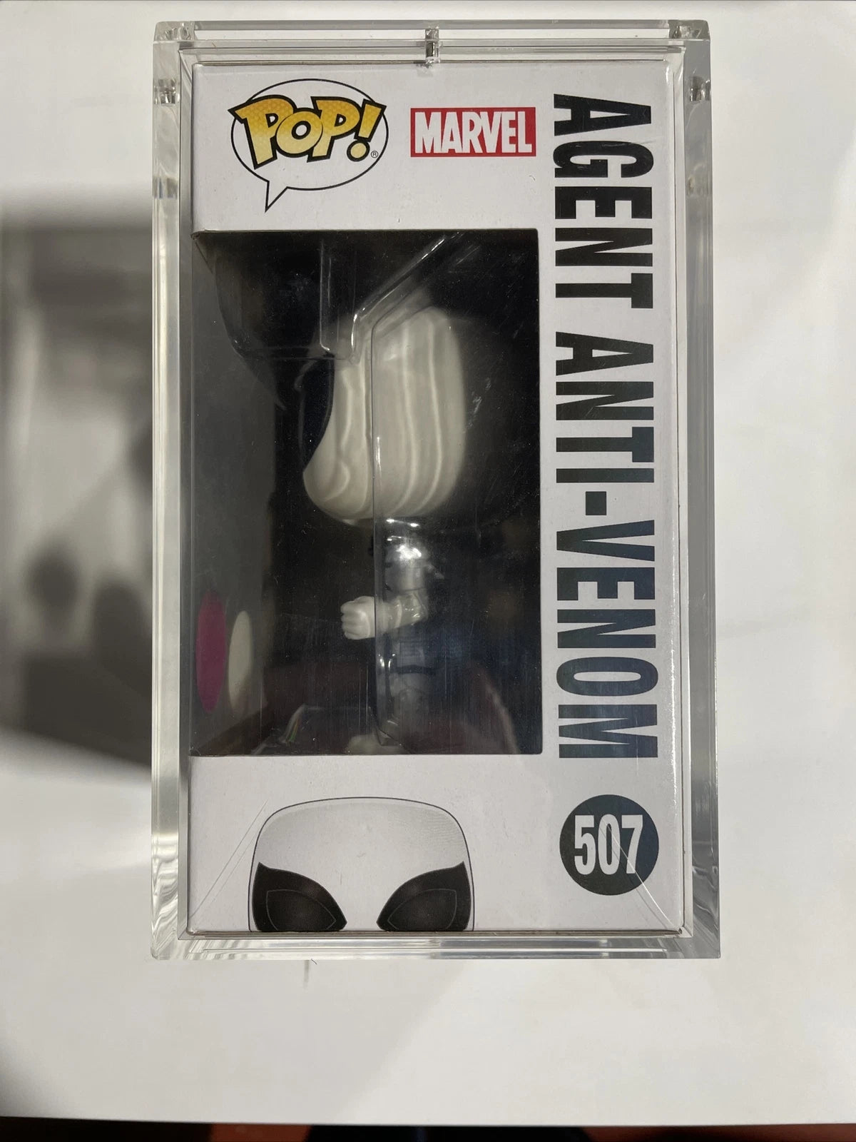 Funko POP! #507 Marvel Comics: Agent Anti-Venom Vinyl Figure. Chase Edition