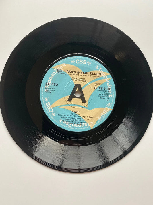 Bob James & Earl Klugh Kari 7" CBS SCBS8139 1980 demo, Kari/Mallorca